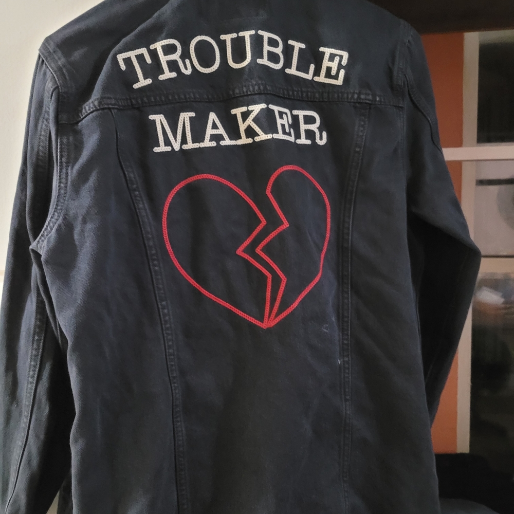 Lucky Brand Black Denim Jacket